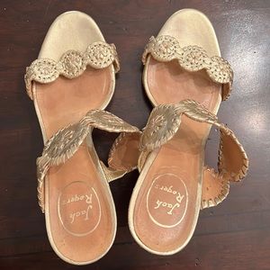 Jack Rogers wedges size 9m excellent condition